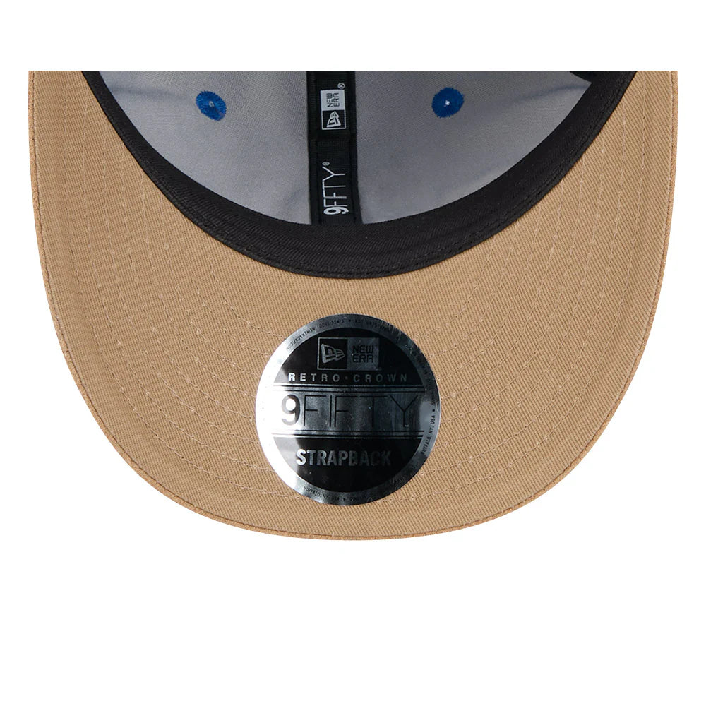 Western Bulldogs Hat - AFL 2025 Retro Contrast Suede 9Fifity Strapback Cap - New Era